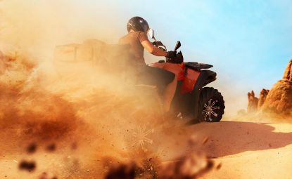 Picture of MOTORATA O QUAD NEL DESERTO